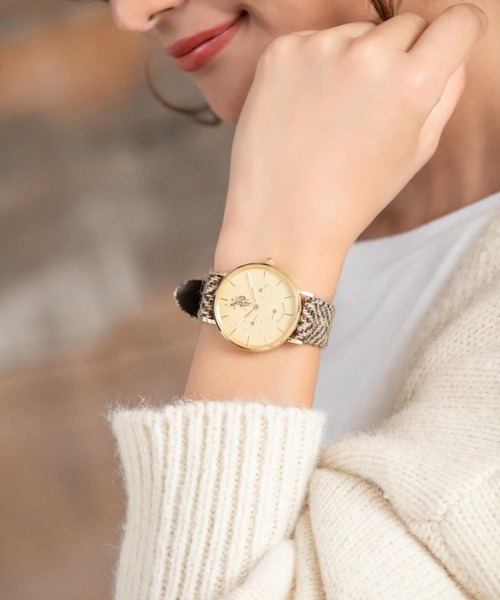 U.S. POLO ASSN.(ユーエスポロアッスン)の「【U.S. POLO ASSN.】ユーエスポロアッスン 腕時計 マルチファンクション 36mm クォーツ(アナログ腕時計・レディース・カーキ/アイボリー/シルバー×ブルー・FREE)」の20枚目の写真