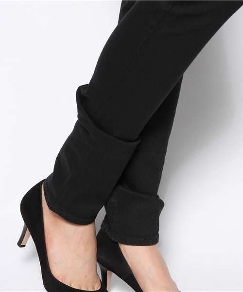 HYSTERIC GLAMOUR（ヒステリックグラマー）の「SデニムスリムPT（デニムパンツ・レディース・ブラック・SMALL/MEDIUM/X-SMALL/XX-SMALL）」の4枚目の写真