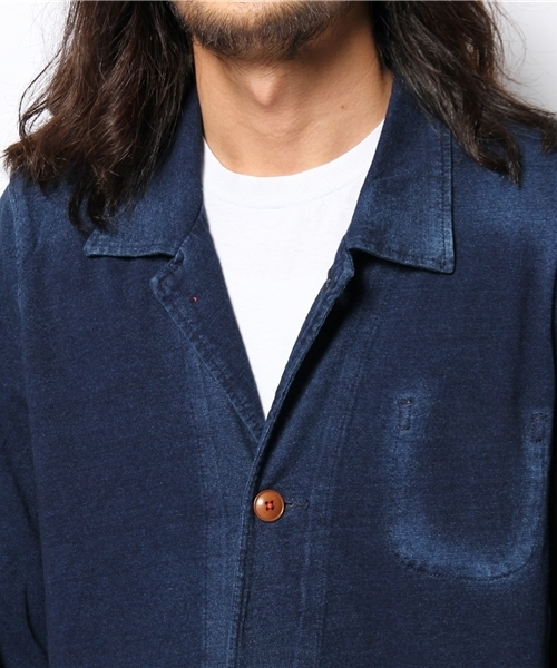 CIAOPANIC（チャオパニック）の「【CIaopanic】INDGショップコート（その他アウター・メンズ・ネイビー/ブルー・MEDIUM/LARGE）」の7枚目の写真