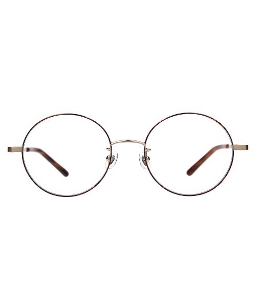 Zoff（ゾフ）の「ラウンド型 クリアレンズサングラス｜Zoff UV CLEAR SUNGLASSES (UV100%カット)（サングラス・レディース・ブラック/ネイビー・FREE）」の7枚目の写真