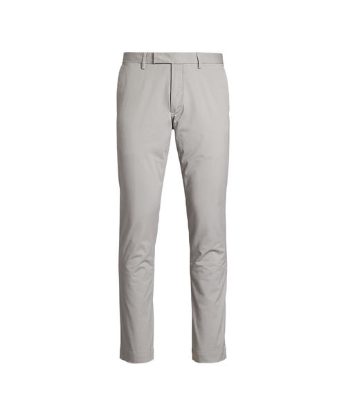POLO RALPH LAUREN(ポロ ラルフ ローレン)の「ストレッチ スリム フィット チノ パンツ(チノパンツ・メンズ・グレー系・29/32/34/34/30/32/32/32/31/32/34/32/30/30/32/30/34/30/36/32/36/34/33/34/28/30)」の1枚目の写真