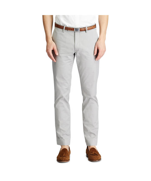 POLO RALPH LAUREN(ポロ ラルフ ローレン)の「ストレッチ スリム フィット チノ パンツ(チノパンツ・メンズ・グレー系・29/32/34/34/30/32/32/32/31/32/34/32/30/30/32/30/34/30/36/32/36/34/33/34/28/30)」の3枚目の写真