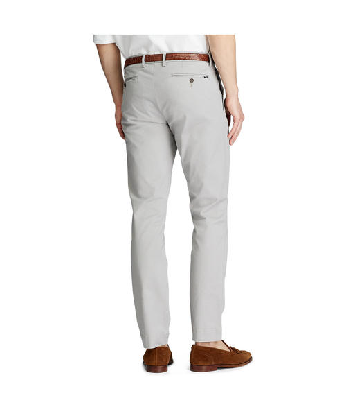 POLO RALPH LAUREN(ポロ ラルフ ローレン)の「ストレッチ スリム フィット チノ パンツ(チノパンツ・メンズ・グレー系・29/32/34/34/30/32/32/32/31/32/34/32/30/30/32/30/34/30/36/32/36/34/33/34/28/30)」の4枚目の写真