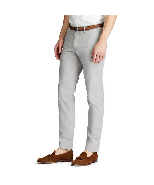 POLO RALPH LAUREN(ポロ ラルフ ローレン)の「ストレッチ スリム フィット チノ パンツ(チノパンツ・メンズ・グレー系・29/32/34/34/30/32/32/32/31/32/34/32/30/30/32/30/34/30/36/32/36/34/33/34/28/30)」の5枚目の写真