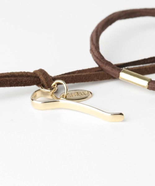 SMELLY（スメリー）の「スエードライクリボンポニーフック（ヘアゴム・レディース・ベージュ系その他/ブラウン系その他・-）」の9枚目の写真