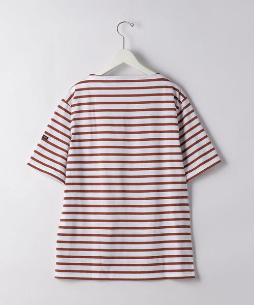 SAINT JAMES（セントジェームス）の「[ セントジェームス ] SC SAINT JAMES ピリアック ボーダー 20 半袖 カットソー（Tシャツ/カットソー・メンズ・ライトブルー/ブラウン/ブラック・SMALL/MEDIUM/LARGE）」の19枚目の写真