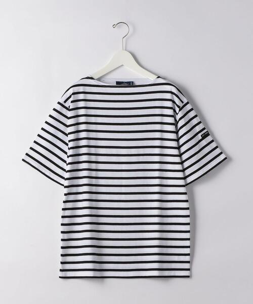 SAINT JAMES（セントジェームス）の「[ セントジェームス ] SC SAINT JAMES ピリアック ボーダー 20 半袖 カットソー（Tシャツ/カットソー・メンズ・ライトブルー/ブラウン/ブラック・SMALL/MEDIUM/LARGE）」の21枚目の写真