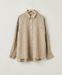 【ＬＩＮＥＮ１００】レギュラーオーバーシャツ