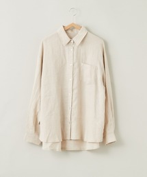 【LINEN100】レギュラーオーバーシャツ