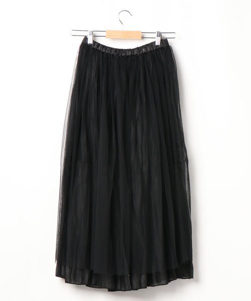 FUN.TRINITY(ファン トリニティー)の「2WAYシャイニースカート(スカート・レディース・アイボリー/ブラック/ミント/ピンク・M)」の12枚目の写真