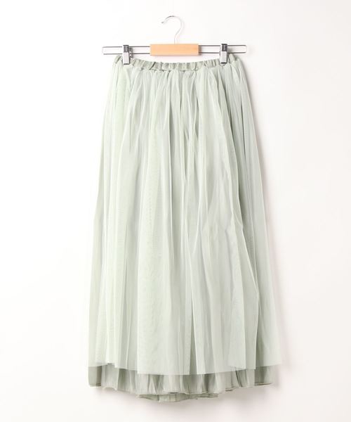 FUN.TRINITY(ファン トリニティー)の「2WAYシャイニースカート(スカート・レディース・アイボリー/ブラック/ミント/ピンク・M)」の18枚目の写真