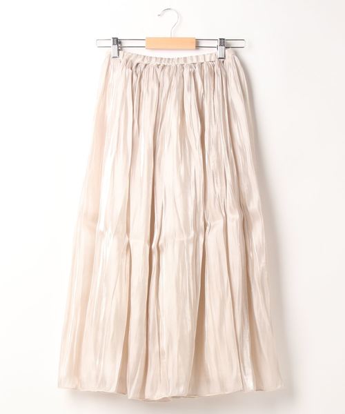 FUN.TRINITY(ファン トリニティー)の「2WAYシャイニースカート(スカート・レディース・アイボリー/ブラック/ミント/ピンク・M)」の16枚目の写真