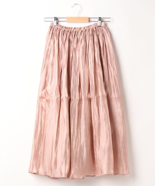 FUN.TRINITY(ファン トリニティー)の「2WAYシャイニースカート(スカート・レディース・アイボリー/ブラック/ミント/ピンク・M)」の20枚目の写真