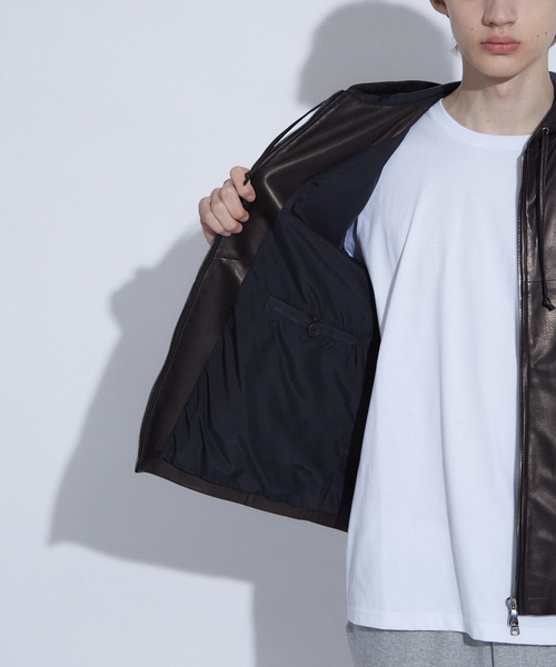 EMMETI（エンメティ）の「【EMMETI】 BILL ZIP フードブルゾン