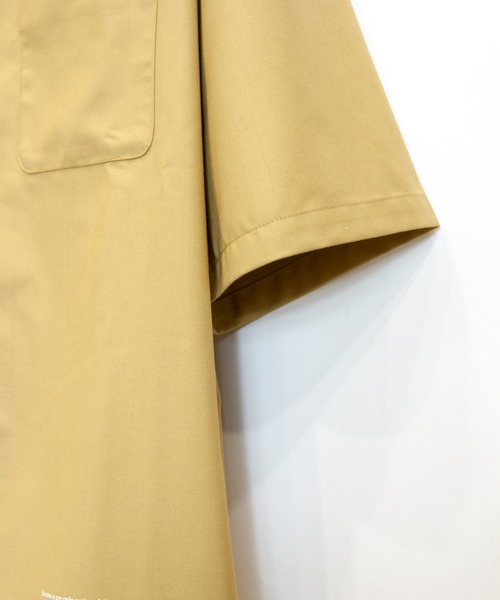 JACKROSE（ジャックローズ）の「FUCK刺繍CPO半袖シャツ（シャツ/ブラウス・メンズ・ホワイト/ブラック/ベージュ・M/L）」の5枚目の写真