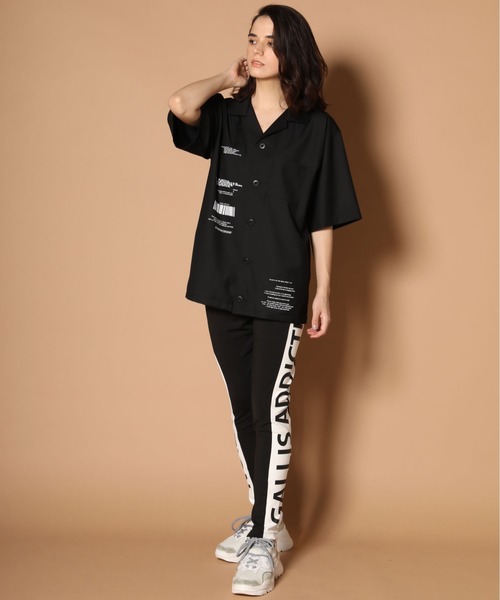 JACKROSE（ジャックローズ）の「FUCK刺繍CPO半袖シャツ（シャツ/ブラウス・メンズ・ホワイト/ブラック/ベージュ・M/L）」の13枚目の写真