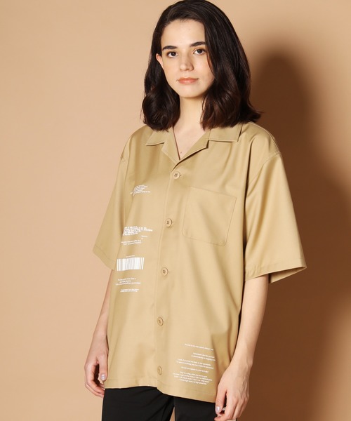 JACKROSE（ジャックローズ）の「FUCK刺繍CPO半袖シャツ（シャツ/ブラウス・メンズ・ホワイト/ブラック/ベージュ・M/L）」の22枚目の写真