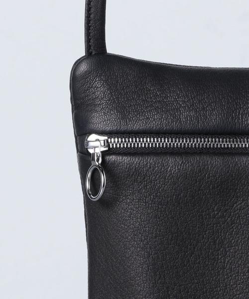 Aeta（アエタ）の「＜Aeta（アエタ）＞ DA07 FLAT POUCH B■■■（ショルダーバッグ・メンズ・ブラック・FREE）」の3枚目の写真