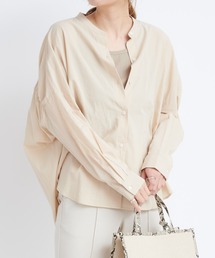 DouDou | バックギャザーブラウス(シャツ/ブラウス)