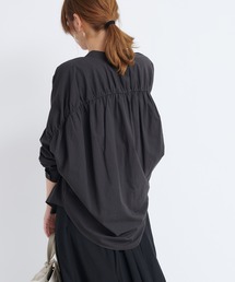 DouDou | バックギャザーブラウス(シャツ/ブラウス)