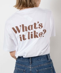 WEGO | WEGO/バックプリントロゴTシャツ(Tシャツ/カットソー)