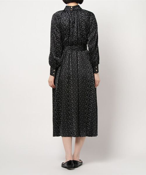 ROYAL PARTY（ロイヤルパーティー）の「ハイネックギャザーワンピース（ワンピース・レディース・ドット/グリーン/ピンク・FREE）」の12枚目の写真