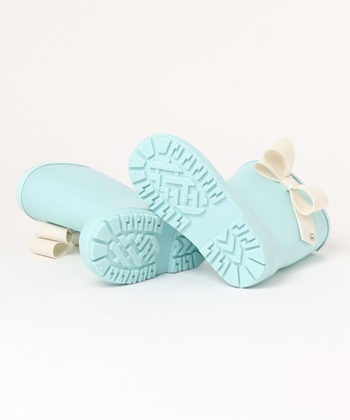 Catherine Cottage(キャサリンコテージ)の「サイドリボンレインブーツ(レインシューズ・キッズ・ネイビー/ホワイト/ミント/ライラック/サックスブルー/ネイビー系1/ネイビー系2・20/22/23/16/17/18/19/21)」の18枚目の写真