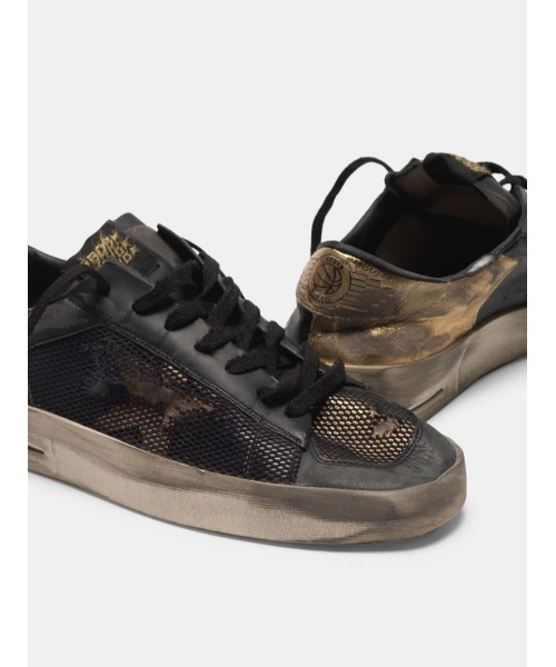 ◆専用◆ゴールデングースSTARDAN スターダン　スニーカー　43 黒ゴールド GOLDEN GOOSE（ゴールデングース）の「GOLDEN GOOSE Stardan