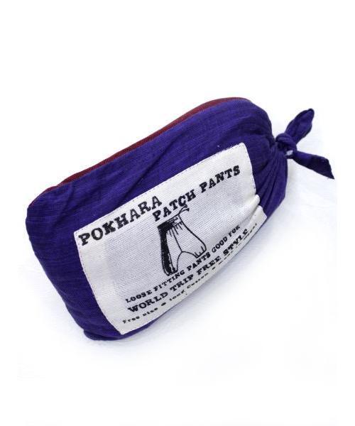 チャイハネ（チャイハネ）の「【チャイハネ】バイカラーサルエルパンツ（ユニセックス）（その他パンツ・レディース・ブラック/グレー/オフホワイト/パープル・FREE）」の5枚目の写真