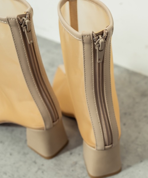 mystic（ミスティック）の「チュールブーツ（ブーツ・レディース・オフホワイト/ブラウン/ベージュ・36/37/38）」の7枚目の写真