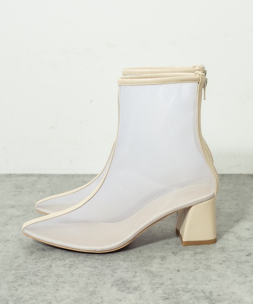 mystic（ミスティック）の「チュールブーツ（ブーツ・レディース・オフホワイト/ブラウン/ベージュ・36/37/38）」の9枚目の写真