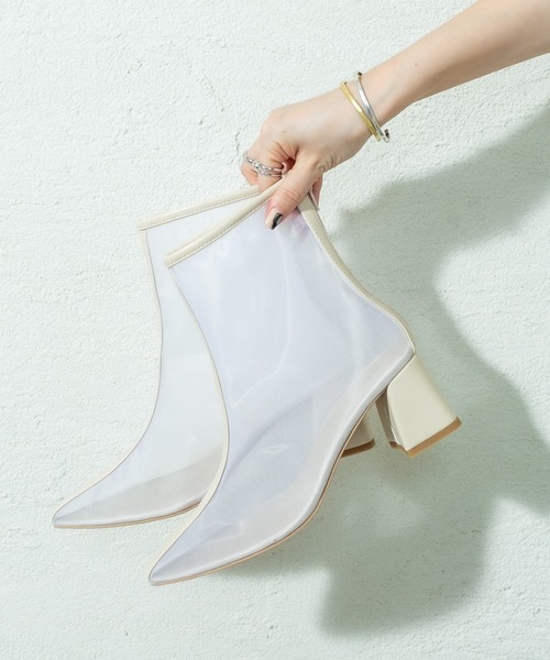 mystic（ミスティック）の「チュールブーツ（ブーツ・レディース・オフホワイト/ブラウン/ベージュ・36/37/38）」の11枚目の写真