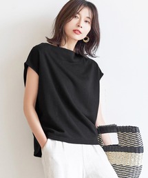 coca（coca） | 裏毛フレンチスリーブトップス(Tシャツ/カットソー)