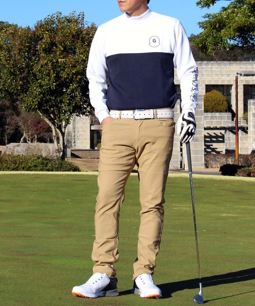 TopIsm（トップイズム）の「SUPERストレッチ ゴルフパンツ ゴルフウェア メンズ（ゴルフグッズ・メンズ・ブラック/ホワイト/ベージュ/ネイビー/グレー/オリーブ/ワイン/チャコールグレー/サックスブルー/ブルー/ブルーグリーン/ラベンダー/オレンジ/イエロー/ミント・M/L/XL/S/2XL/3XL）」の20枚目の写真