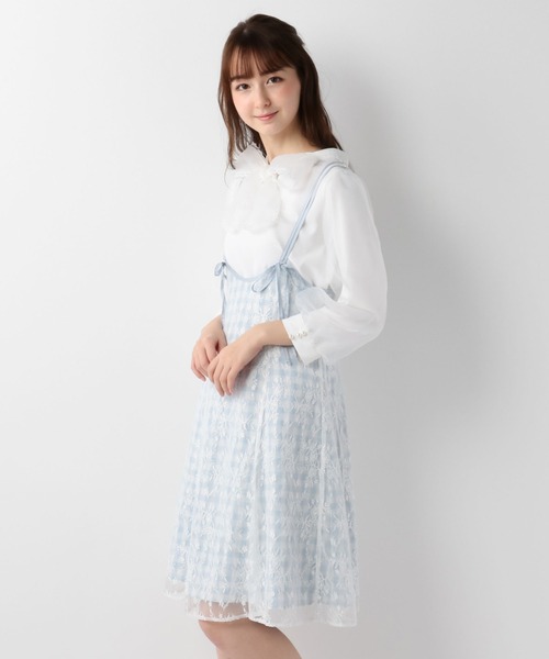 LODISPOTTO（ロディスポット）の「Airlyリバーシブルボウタイブラウス（シャツ/ブラウス・レディース・ブルー系その他/アイボリー・MEDIUM）」の8枚目の写真