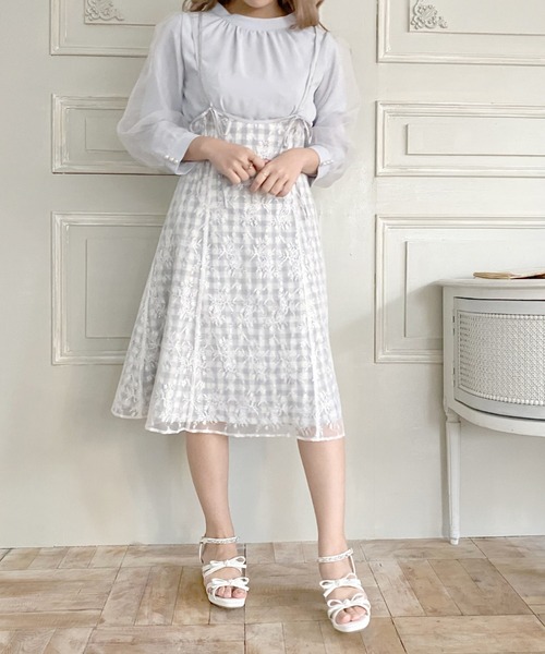 LODISPOTTO（ロディスポット）の「Airlyリバーシブルボウタイブラウス（シャツ/ブラウス・レディース・ブルー系その他/アイボリー・MEDIUM）」の13枚目の写真