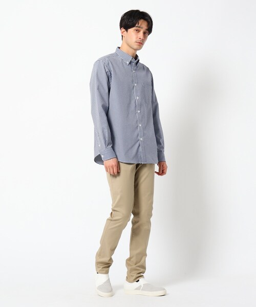 THE SHOP TK （ザ ショップ ティーケー ）の「◆調温機能　ポリオックスシャツ（シャツ/ブラウス・メンズ・オフホワイト/ブラック系1/ブルー/ネイビー系1・01/03/05/02/04）」の16枚目の写真