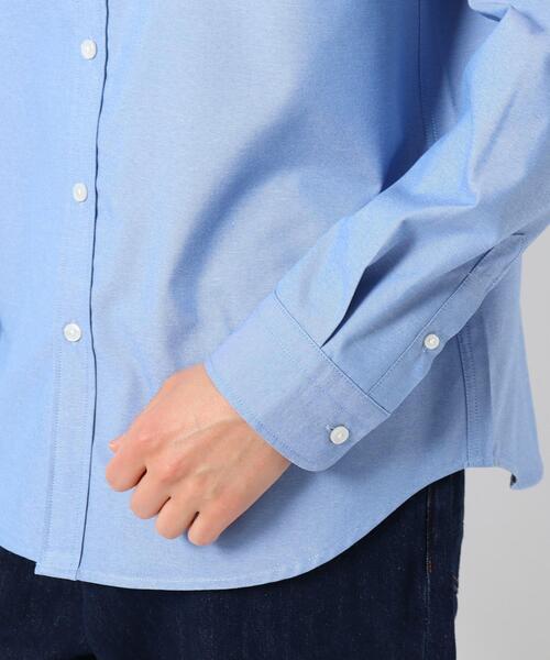 THE SHOP TK （ザ ショップ ティーケー ）の「◆調温機能　ポリオックスシャツ（シャツ/ブラウス・メンズ・オフホワイト/ブラック系1/ブルー/ネイビー系1・01/03/05/02/04）」の11枚目の写真