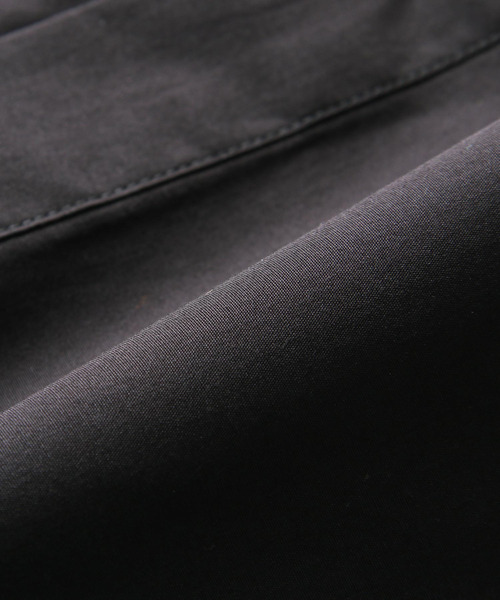 ZIP FIVE（ジップファイブ）の「【ZIP FIVE】高密度T/Cブロード長袖バンドカラーリラックスシャツ/無地/ストライプ/チェック（シャツ/ブラウス・メンズ・ネイビー系2/パープル/ブラック/オリーブ/ホワイト系/ネイビー系/ブラック系/ベージュ/チャコール/ブルー/ダークネイビー/ブルー系/ネイビー系1/オフホワイト・MEDIUM/LARGE/X-LARGE/SMALL）」の21枚目の写真