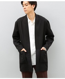 ブランド古着 Adam Et Rope アダムエロペ メンズ のノーカラーコート ブラック 黒色系 古着通販 Zozoused