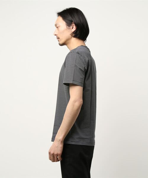 handvaerk（ハンドバーク）の「【handvaerk】クルーネック半袖Tシャツ MEN（Tシャツ/カットソー・メンズ・ホワイト系その他/ブラック/ホワイト/ブラック系その他・SMALL/MEDIUM/LARGE）」の5枚目の写真