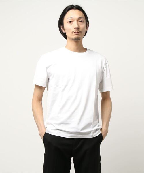 handvaerk（ハンドバーク）の「【handvaerk】クルーネック半袖Tシャツ MEN（Tシャツ/カットソー・メンズ・ホワイト系その他/ブラック/ホワイト/ブラック系その他・SMALL/MEDIUM/LARGE）」の10枚目の写真