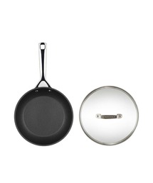 Le Creuset（ルクルーゼ）の「【特別セット】TNS シャロー・フライパン 22cm NC & ガラスフタ セット（キッチンツール）」