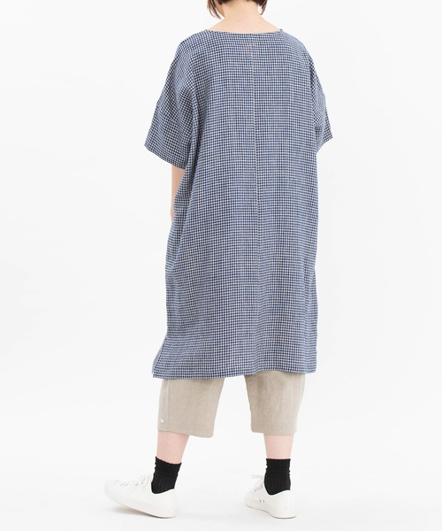 chanvre nop de nod（シャンブルノップドゥノッド）の「chanvre7分丈Pommeパンツ（その他パンツ・レディース・ブラック/ブルー/ダークブルー/キナリ・9）」の15枚目の写真