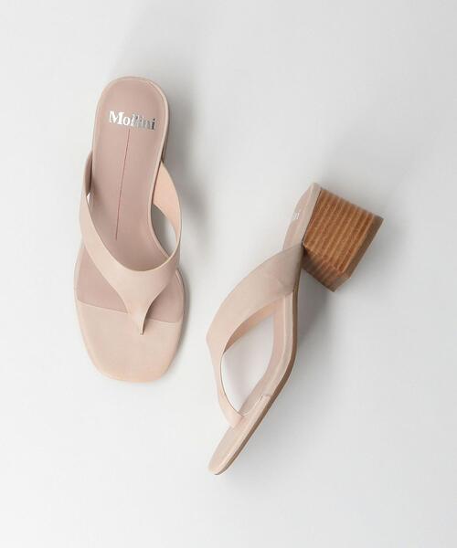 Lepidos（レピドス）の「＜mollini＞レザートングサンダル ◆（サンダル・レディース・ナチュラル/ブラック・36/37/38）」の8枚目の写真