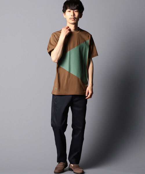DESCENTE(デサント)の「【DESCENTE ddd/デサント ディーディーディー】DHURJA66 WALK T-SHIRT Tシャツ(Tシャツ/カットソー・メンズ・グレイッシュブルー/ベージュ/ブラウン・M/L)」の7枚目の写真