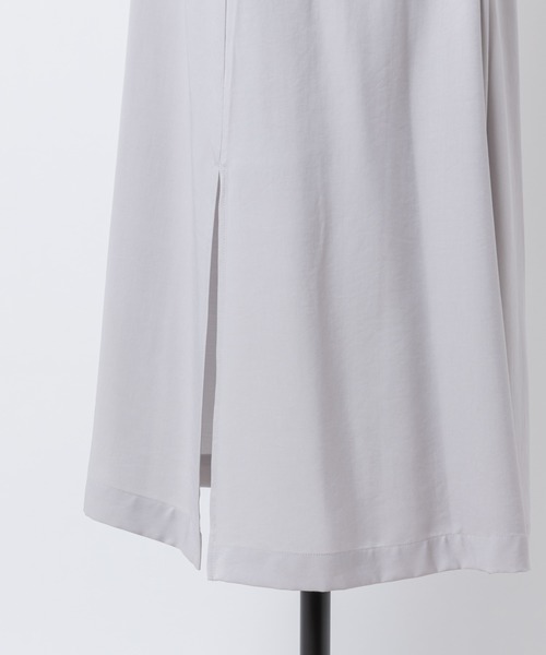 Rewde（ルゥデ）の「フーディロングコート（1R24-8217105）（その他アウター・レディース・ベージュ/グレー/ミント・M）」の9枚目の写真