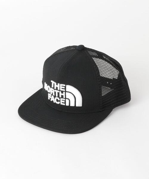 THE NORTH FACE（ザノースフェイス）の「THE NORTH FACE（ザノースフェイス）Trucker Mesh CAP ブラック/イエロー（キャップ・キッズ・ブラック/オレンジ・54-56cm）」の2枚目の写真