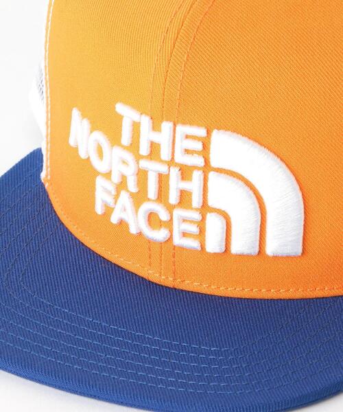 THE NORTH FACE（ザノースフェイス）の「THE NORTH FACE（ザノースフェイス）Trucker Mesh CAP ブラック/イエロー（キャップ・キッズ・ブラック/オレンジ・54-56cm）」の3枚目の写真