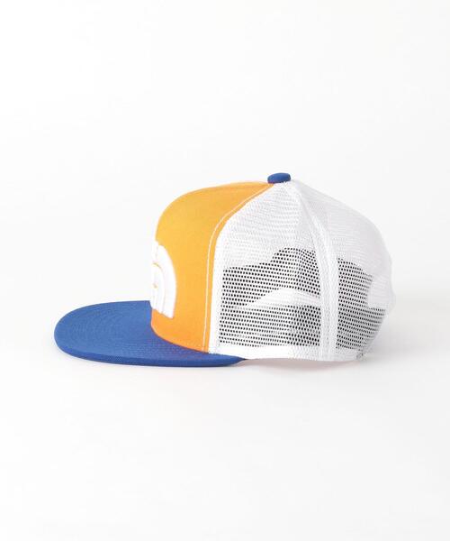 THE NORTH FACE（ザノースフェイス）の「THE NORTH FACE（ザノースフェイス）Trucker Mesh CAP ブラック/イエロー（キャップ・キッズ・ブラック/オレンジ・54-56cm）」の4枚目の写真